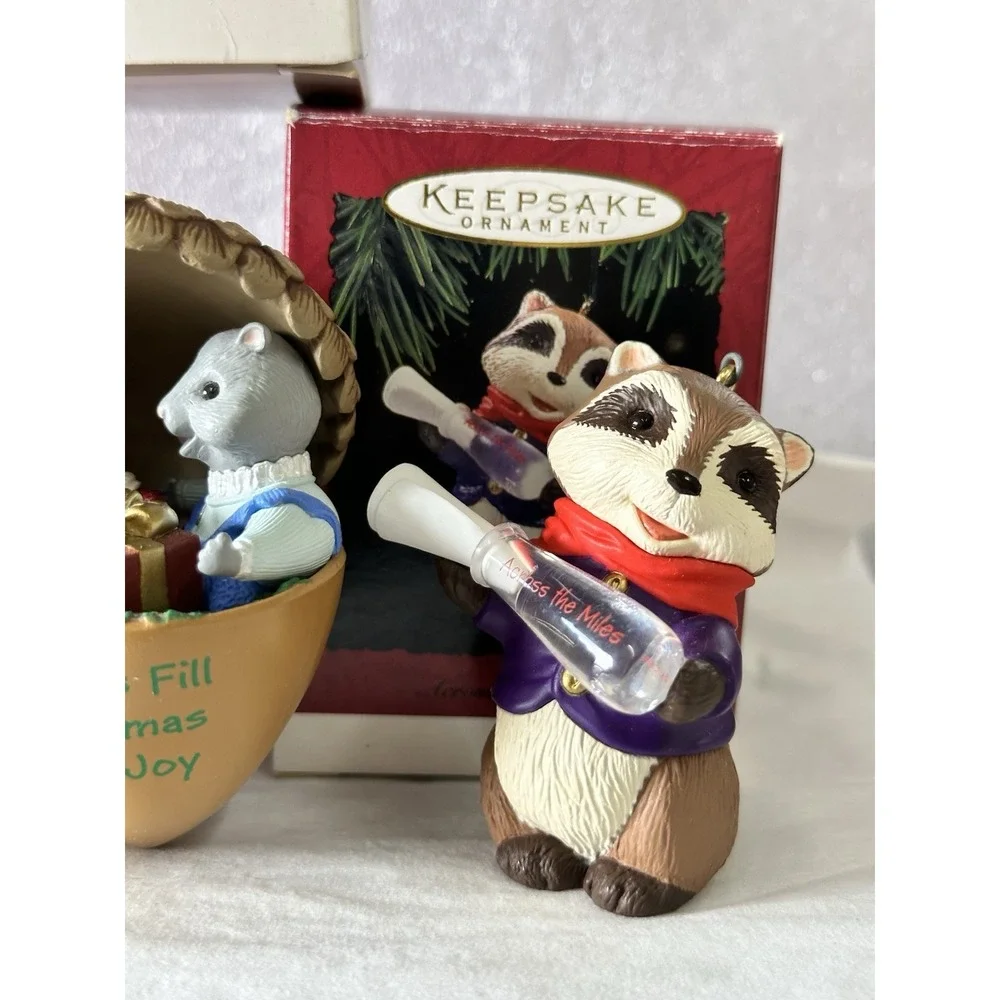 Hallmark Keepsake Ornament Lot 3 Sisters Caregiver Across‎ The Miles NIB